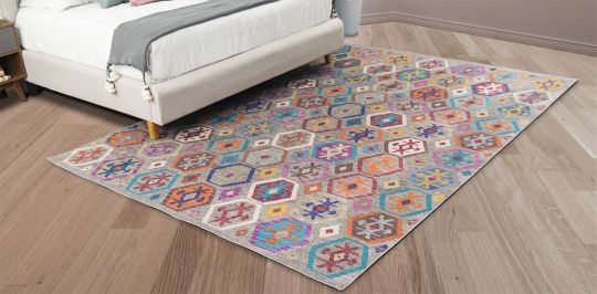 Tapete Ébano Multi Gris